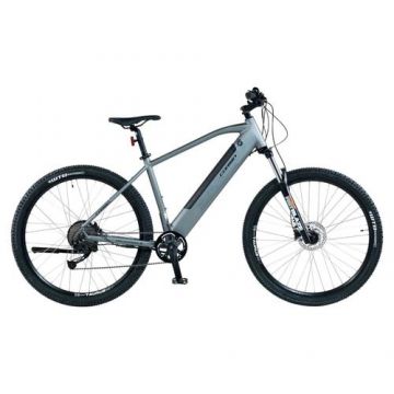 Bicicleta Electrica Corwin 29223, roti 29 Inch, 490mm, 9 viteze, motor 250W, Gri