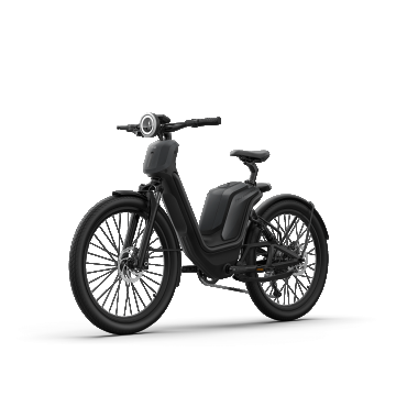 Bicicleta Electrica NIU AERO 27800 - 27.5 Inch, 450mm, Negru-Gri