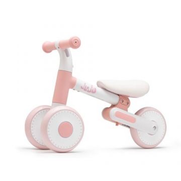 Bicicleta fara pedale pentru copii Juju Dody, varsta 1-3 ani, ajustabila 2 pozitii, Roz