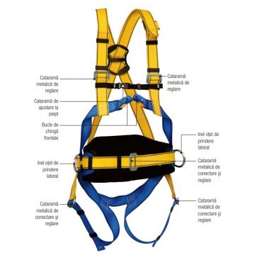 Centura complexa cu protector lombar P-50