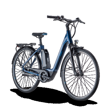 Bicicleta Electrica Oras Raymon CityRay E 2.0 CB 500 - 26 Inch, M, Albastru