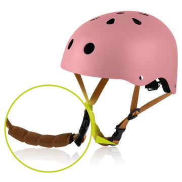 Casca pentru copii Lionelo reglabila 50-56 cm roz