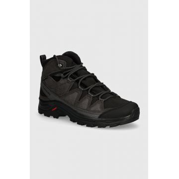 Salomon pantofi Quest Rove GTX barbati, culoarea negru, L47181300