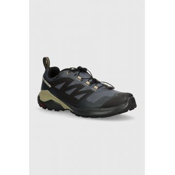 Salomon pantofi X-Adventure GTX barbati, culoarea albastru marin, L47526000