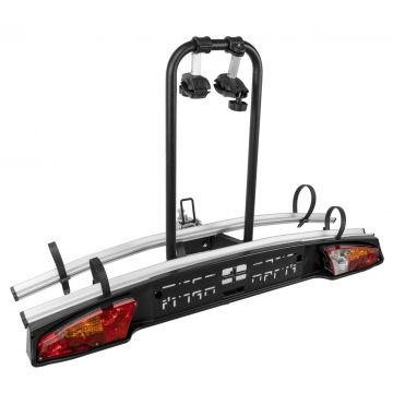 Suport biciclete Menabo Merak Tilting pentru 2 biciclete cu prindere pe carligul de remorcare