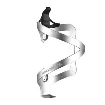 Suport bidon apa pentru bicicleta Rockbros 2017-11BS, Aluminiu, Argintiu