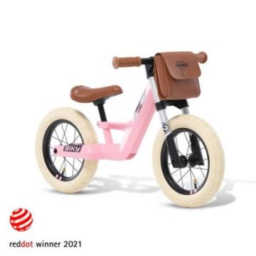 Bicicleta copii 2-5 ani, fara pedale, Berg Biky Retro Pink, Berg Toys BT24755100 Bicicleta copii 2-5 ani, fara pedale, Berg Biky Retro Pink, Berg Toys BT24755100