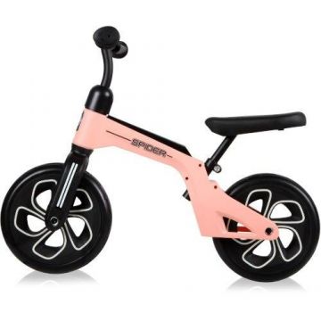 Bicicleta fara pedale Lorelli Spider, cadru aluminiu, Colectia 2019 (Roz)