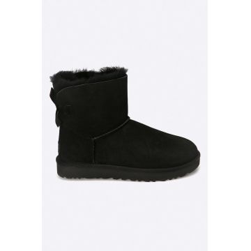 UGG cizme de zăpadă Mini Bailey Bow II 1016501.BLK