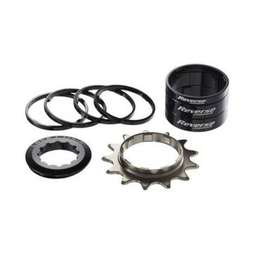 Kit pinion Reverse Components single speed 13T (Negru)