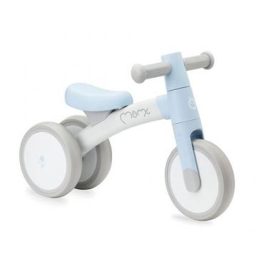 Bicicleta fara pedale pentru interior si exterior, Momi Tedi, Albastru Deschis