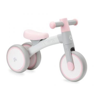 Bicicleta fara pedale pentru interior si exterior, Momi Tedi, Roz