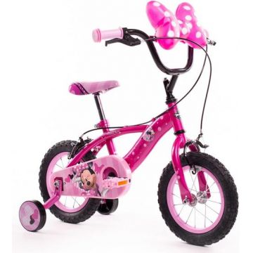Bicicleta pentru copii Huffy Disney Minnie Mouse, roti 12inch (Roz)