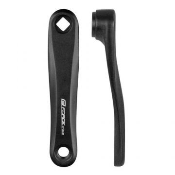 Brat pedalier stanga Force C5.3 Al 140 mm, Negru