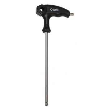 Cheie Force hexagonala cu maner T 6mm, cu capat rotund
