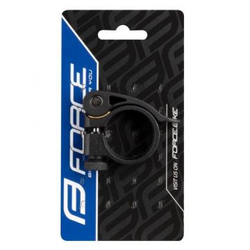 Colier Force cu clema C4.4 31.8 mm, Al, Negru Colier Force cu clema C4.4 31.8 mm, Al, Negru
