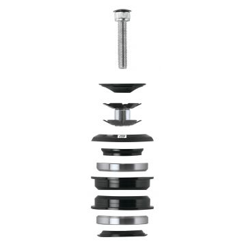 Cuvetarie Force Ahead 1.1/8 Al, Negru