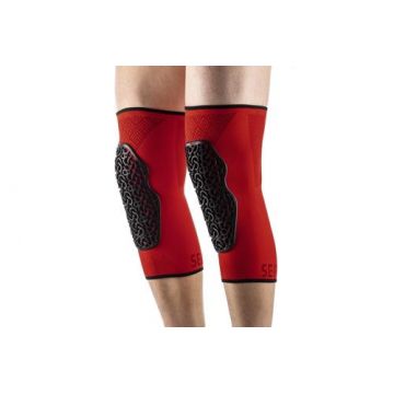 Protectii genunchi Seryt Alps, L/XL, Rosu