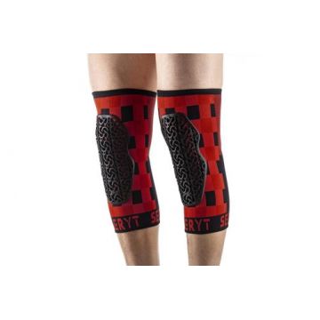 Protectii genunchi Seryt, L/XL, Rosu