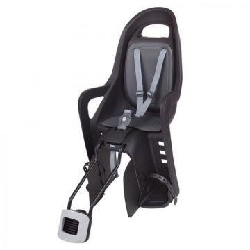 Scaun Bicicleta Copii Polisport Groovy Maxi FF 29inch, Negru/Gri