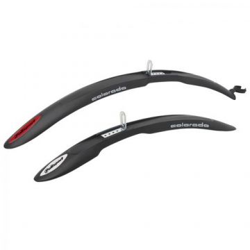 Set Aparatori Noroi Polisport Colorado, 24-26 Inch, Negru Set Aparatori Noroi Polisport Colorado, 24-26 Inch, Negru