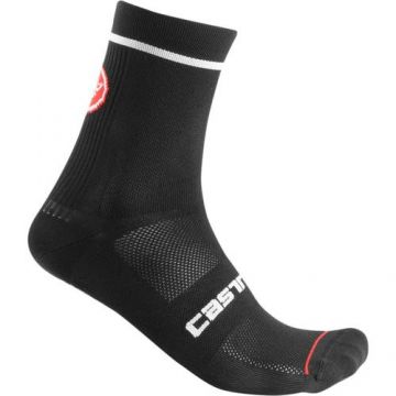 Sosete Castelli Entrata 13 unisex, L/XL 40-43, Negru
