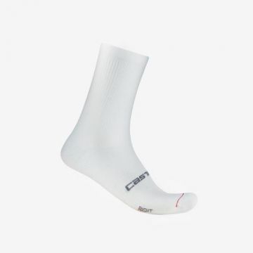 Sosete Castelli Espresso 18, unisex, L/XL, 40-43, Alb Sosete Castelli Espresso 18, unisex, L/XL, 40-43, Alb