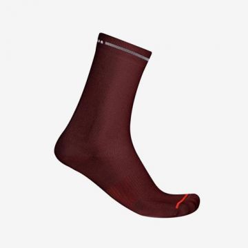 Sosete Castelli Premio EVO 18, unisex, S/M, 35-39, Visiniu