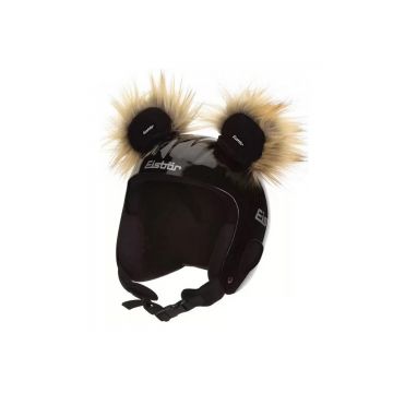 Accesoriu Casca Copii Teddy Ears Real Black One Size