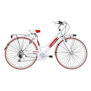 Bicicleta Adriatica Panarea Lady 28, 450mm, Rosu/Alb