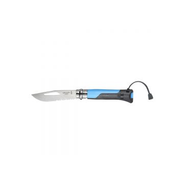 Briceag N08 Outdoor Cu Fluier Soft Blue 8 5cm