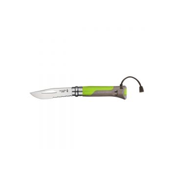 Briceag N08 Outdoor Cu Fluier Soft Green 8 5cm