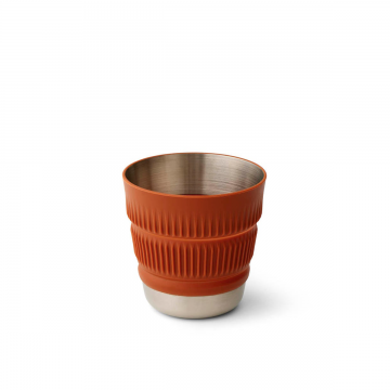 Cana Pliabila Sea To Summit Detour Stainless Steel Collapsible Mug 475 Ml Bombay Brown