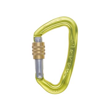 Carabiniera Eleven Id Alloy Sl Yellow Anodized 25kn  Ke13b-y-id