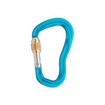 Carabiniera Pirum Gi Alloy Screwlock Blue Anodized   30kn