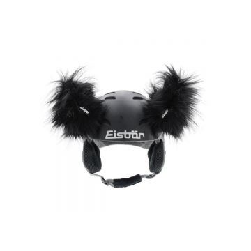 Husa Casca Copii Lux Horn Black One Size