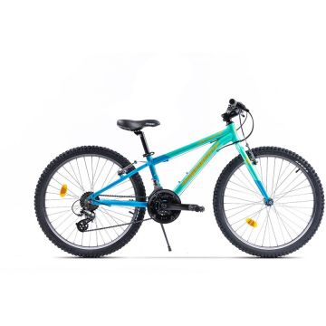 PEGAS Bicicleta MTB Copii Pegas Mini Drumet 24'' Turcoaz Bleu
