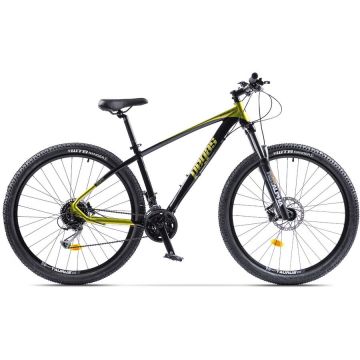 PEGAS Bicicleta MTB Pegas DRUMET M 29'' NEGRU VERDE-ACID