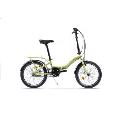 PEGAS Bicicleta Pliabila Pegas Camping 3S Verde Pastel