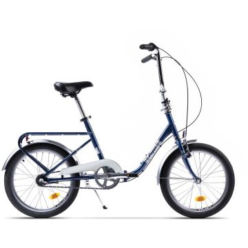 PEGAS Bicicleta Pliabila Pegas Practic Retro 20'' OTEL 3S Albastru Cobalt
