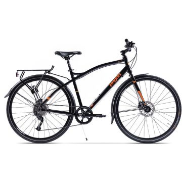 PEGAS Bicicleta Touring Pegas Hoinar 28 Negru /Portocaliu