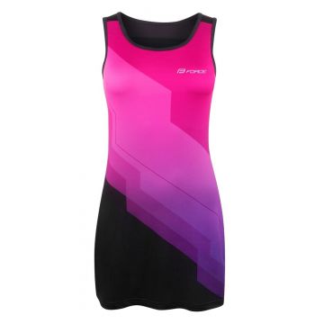 Rochie sport Force Abby, M, Roz/Negru
