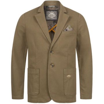 Sacou Blaser Denim Stretch Bob, Dark Olive (Marime: 3XL)