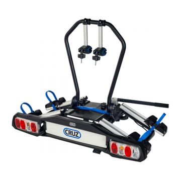 Suport biciclete Cruz Pivot eBike R3 940-509 cu prindere pe carligul de remorcare, pentru 2 biciclete electrice, 13 pini