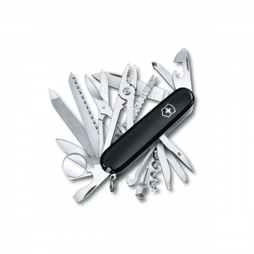 Cutit Buzunar Swiss Champ Negru Vx1 6795 3