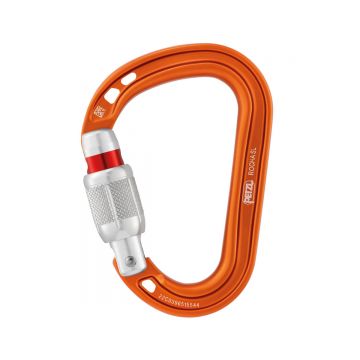 Carabiniera Petzl Rocha Screw-lock Orange
