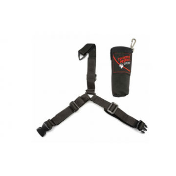 Husa spray urs universala Counter Assault, prindere la piept (Negru)