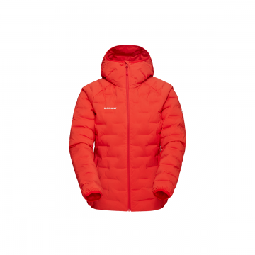 Jacheta Femei Mammutsender In Hooded Mammut Red