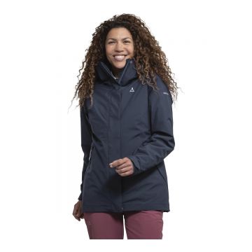 Jacheta Femei Schoffel 3 In 1 Tamina Navy Blazer