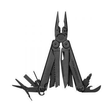 Multifunctional Leatherman Wave  Black